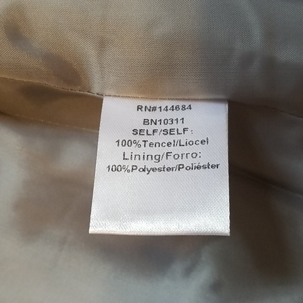 Blush Noir Frost Gray Embroidered Belted Trench Jacket - Picture 8 of 11